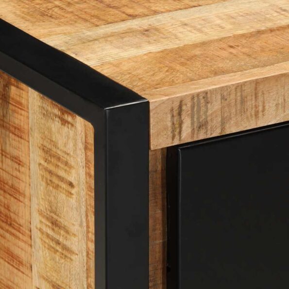 VidaXL TV skrinka 80x30x40 cm Masívne hrubé drevo Mango – Obrázok 6