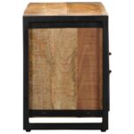 VidaXL TV skrinka 100x30x40 cm Masívne hrubé drevo Mango – Obrázok 3