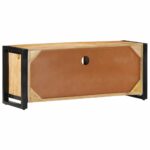 VidaXL TV skrinka 100x30x40 cm Masívne hrubé drevo Mango – Obrázok 4