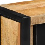 VidaXL TV skrinka 100x30x40 cm Masívne hrubé drevo Mango – Obrázok 5