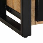 VidaXL TV skrinka 100x30x40 cm Masívne hrubé drevo Mango – Obrázok 7