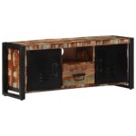 VidaXL TV skrinka 100x30x40 cm Rekultivované masívne drevo – Obrázok 11