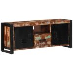 VidaXL TV skrinka 100x30x40 cm Rekultivované masívne drevo – Obrázok 10