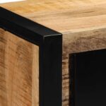 VidaXL TV skrinka 80x30x35 cm Masívne hrubé drevo Mango – Obrázok 6