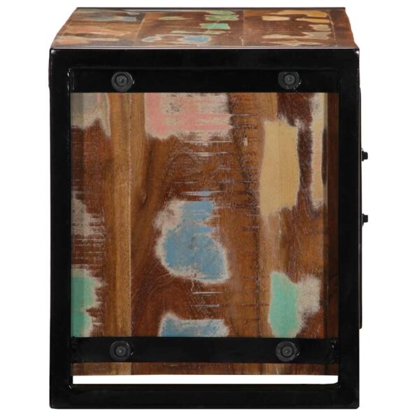 VidaXL TV skrinka 80x30x35 cm Rekultivované masívne drevo – Obrázok 4