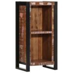 vidaXL Nočná skrinka 40x30x80 cm Rekultivované masívne drevo – Obrázok 11
