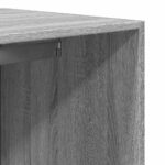 vidaXL Šatník sivý sonoma 80x50x200 cm kompozitné drevo – Obrázok 8