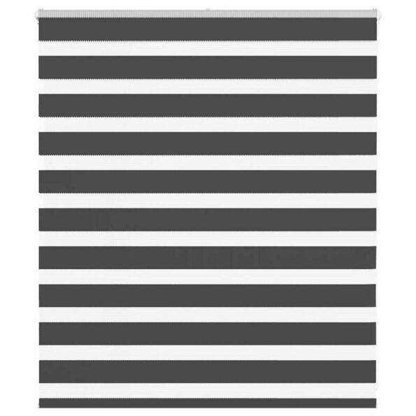 VXL8721158345158_a_en_hd_1.jpg vidaXL Zebra roleta čierna 125x100 cm šírka látky 120,9cm polyester – Obrázok 1