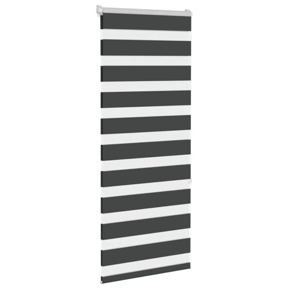 VXL8721158345271_g_en_hd_2.jpg vidaXL Zebra roleta čierna 55x150 cm šírka látky 50,9 cm polyester – Obrázok 3