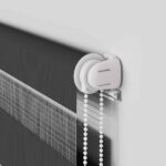 vidaXL Zebra roleta čierna 50x200 cm šírka látky 45,9 cm polyester – Obrázok 10