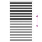 vidaXL Zebra roleta čierna 125x200 cm šírka látky 120,9cm polyester – Obrázok 5