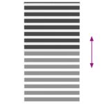 vidaXL Zebra roleta čierna 135x200 cm šírka látky 130,9cm polyester – Obrázok 5