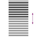 vidaXL Zebra roleta čierna 130x230 cm šírka látky 125,9cm polyester – Obrázok 5