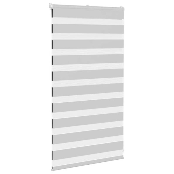 VXL8721158347152_g_en_hd_2.jpg vidaXL Zebra roleta svetlosivá 85x100 cm šírka látky 80,9 cm polyester – Obrázok 3