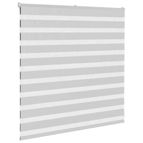 VXL8721158347282_g_en_hd_2.jpg vidaXL Zebra roleta svetlosivá 150x100cm šírka látky 145,9cm polyester – Obrázok 3