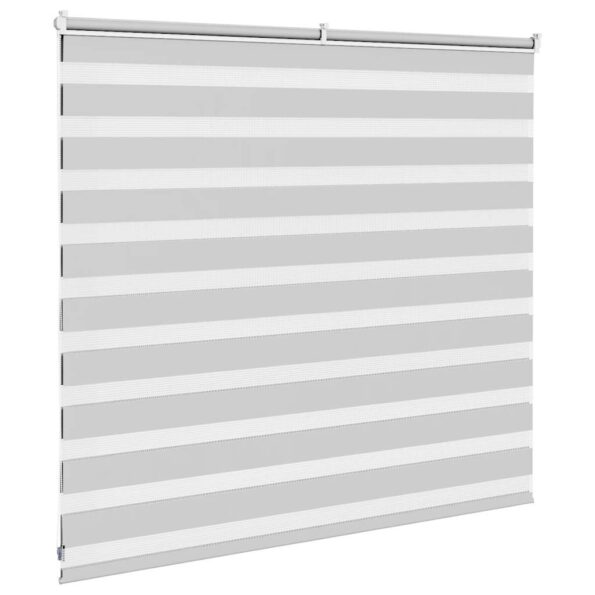 VXL8721158347299_g_en_hd_3.jpg vidaXL Zebra roleta svetlosivá 155x100cm šírka látky 150,9cm polyester – Obrázok 4