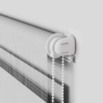 vidaXL Zebra roleta svetlosivá 60x150cm šírka látky 55,9 cm polyester – Obrázok 10