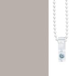 vidaXL Zebra roleta svetlosivá 105x150cm šírka látky 100,9cm polyester – Obrázok 9