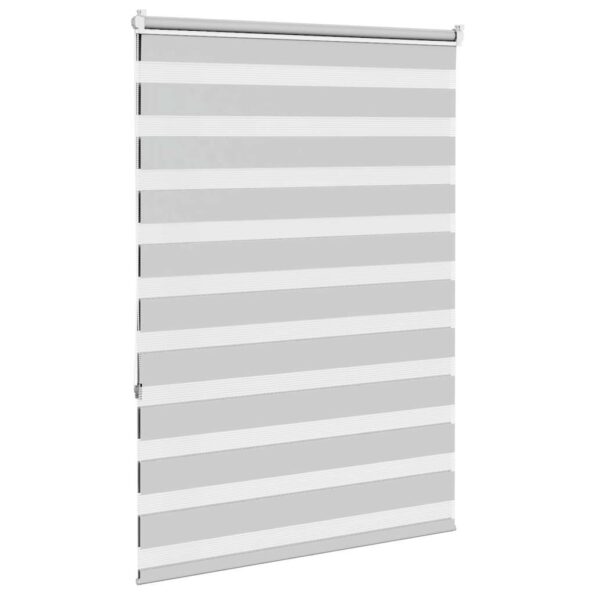 VXL8721158347473_g_en_hd_3.jpg vidaXL Zebra roleta svetlosivá 115x150cm šírka látky 110,9cm polyester – Obrázok 4