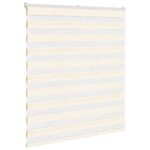 vidaXL Zebra roleta 125x100 cm šírka látky 120,9 cm polyester – Obrázok 3