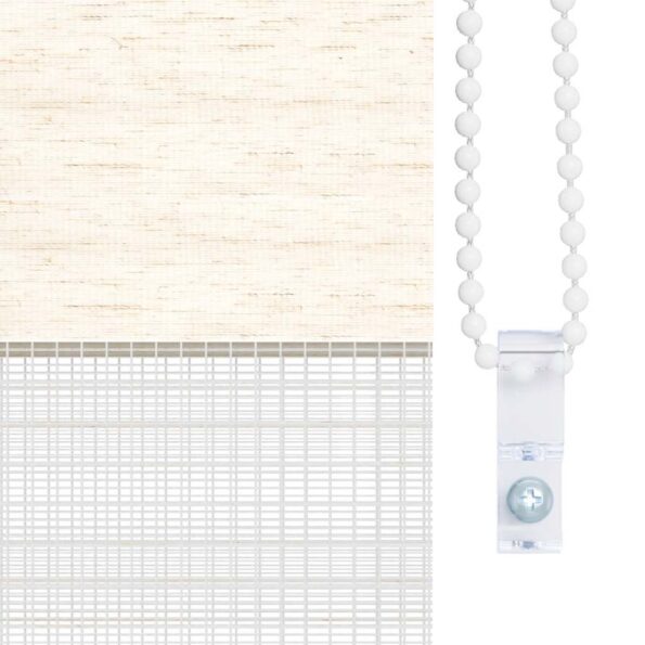 vidaXL Zebra roleta 125x100 cm šírka látky 120,9 cm polyester – Obrázok 9