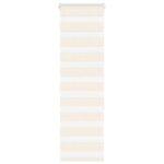 vidaXL Zebra roleta 40x150 cm šírka látky 35,9 cm polyester