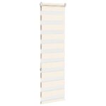vidaXL Zebra roleta 40x150 cm šírka látky 35,9 cm polyester – Obrázok 4