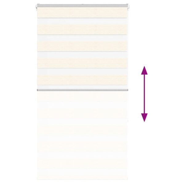 vidaXL Zebra roleta 85x150 cm šírka látky 80,9 cm polyester – Obrázok 5