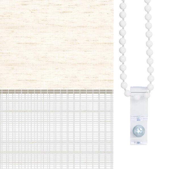 vidaXL Zebra roleta 125x150 cm šírka látky 120,9 cm polyester – Obrázok 9