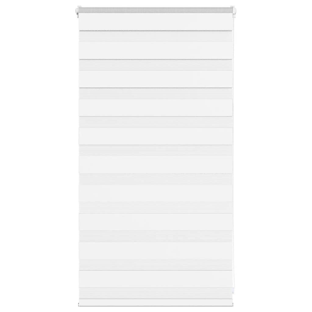 VXL8721158350268_a_en_hd_1.jpg vidaXL Zebra roleta biela 80x100 cm šírka látky 75,9 cm polyester – Obrázok 1