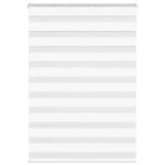 vidaXL Zebra roleta biela 95x100 cm šírka látky 90,9 cm polyester