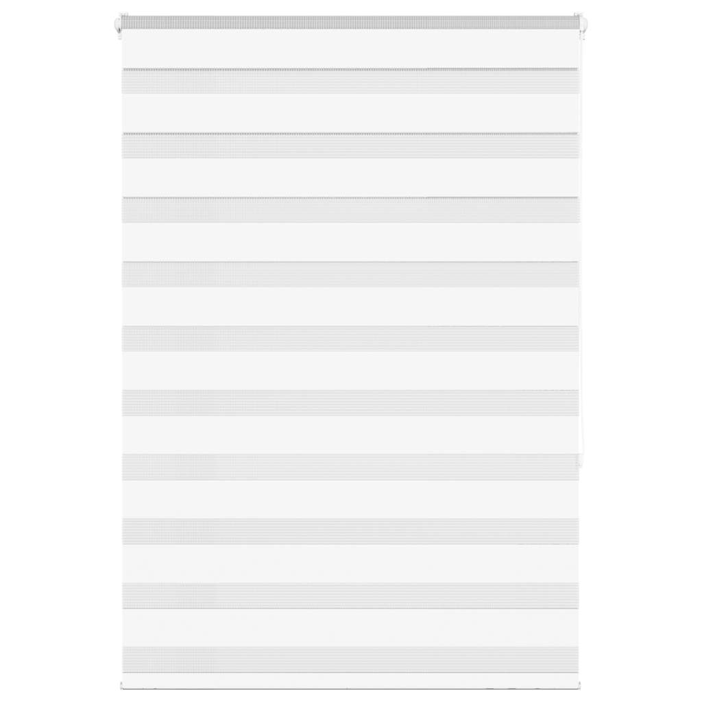 VXL8721158350572_a_en_hd_1.jpg vidaXL Zebra roleta biela 105x150 cm šírka látky 100,9cm polyester – Obrázok 1