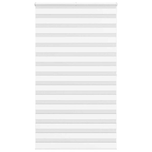 VXL8721158350886_a_en_hd_1.jpg vidaXL Zebra roleta biela 130x200 cm šírka látky 125,9cm polyester – Obrázok 1
