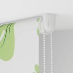 vidaXL Sprchová roleta, 60x240 cm, šírka látky 56 cm – Obrázok 10