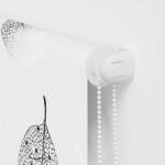 vidaXL Sprchová roleta, 80x240 cm, šírka látky 76 cm – Obrázok 9