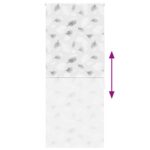 vidaXL Sprchová roleta, 90x240 cm, šírka látky 86 cm – Obrázok 5