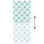 vidaXL Sprchová roleta, 100x240 cm, šírka látky 96 cm – Obrázok 5