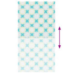 vidaXL Sprchová roleta, 130x240 cm, šírka látky 126 cm – Obrázok 5