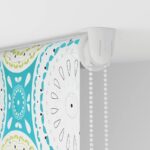 vidaXL Sprchová roleta, 130x240 cm, šírka látky 126 cm – Obrázok 10