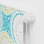 vidaXL Sprchová roleta, 140x240 cm, šírka látky 136 cm – Obrázok 9