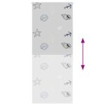 vidaXL Sprchová roleta, 110x240 cm, šírka látky 106 cm – Obrázok 5