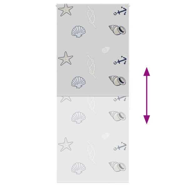 vidaXL Sprchová roleta, 110x240 cm, šírka látky 106 cm – Obrázok 5