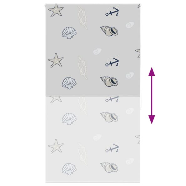 vidaXL Sprchová roleta, 130x240 cm, šírka látky 126 cm – Obrázok 5