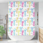 vidaXL Sprchová roleta, 150x240 cm, šírka látky 146 cm – Obrázok 2