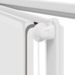 vidaXL Sprchová roleta, 100x240 cm, šírka látky 96 cm – Obrázok 9