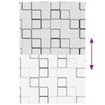 vidaXL Sprchová roleta, 150x240 cm, šírka látky 146 cm – Obrázok 5