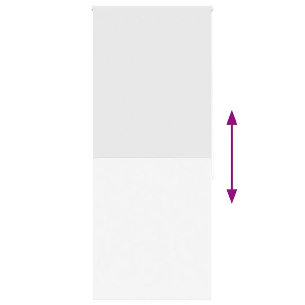 vidaXL Sprchová roleta, 90x240 cm, šírka látky 86 cm – Obrázok 5