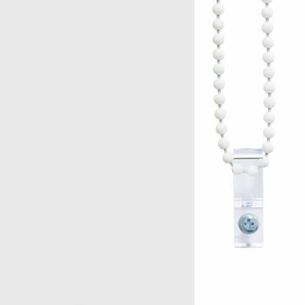 vidaXL Sprchová roleta, 130x240 cm, šírka látky 126 cm – Obrázok 8