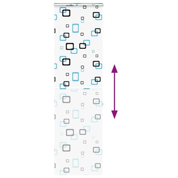 vidaXL Sprchová roleta s kazetou, 80x240 cm, šírka látky 76 cm – Obrázok 5
