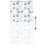 vidaXL Sprchová roleta s kazetou, 120x240 cm, šírka látky 116 cm – Obrázok 5